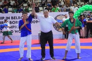 Фарғонада белбоғли кураш бўйича жаҳон чемпионати