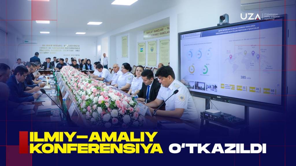 Ilmiy-amaliy konferensiya o‘tkazildi (+video)