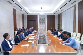 Jamshid Qo‘chqorov Yaponiya delegatsiyasi bilan uchrashdi