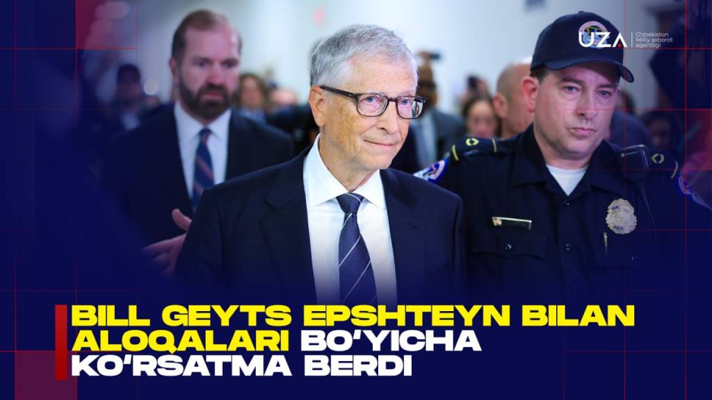 Bill Geyts Epshteyn bilan aloqalari bo‘yicha ko‘rsatma berdi (+video)