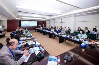Baxtiyor Mustafayev O‘zbekiston va Xitoy yetakchi tahliliy markazlari forumida nutq so‘zladi