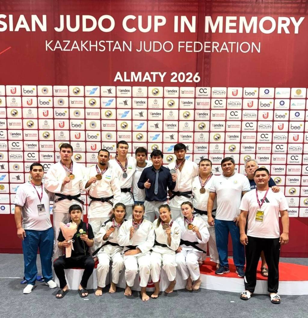 Дзюдо: Ёшларимиз “Almaty Juniors Asian Cup 2026”да биринчи ўринни эгаллади