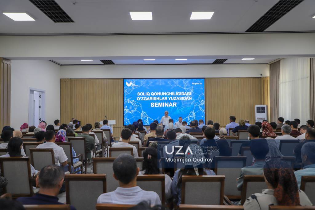 Тадбиркорлар учун солиқ ислоҳотлари ва янги имкониятлар тушунтирилди