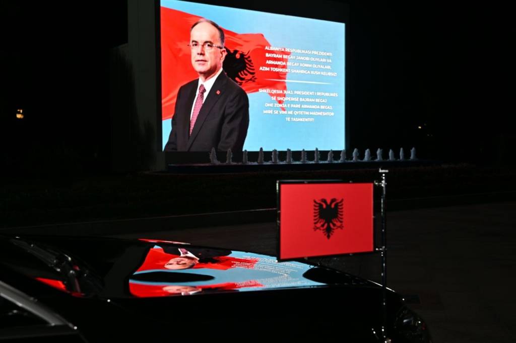 Албания Президенти Ўзбекистонга келди