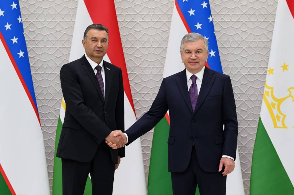 O‘zbekiston Prezidenti Tojikiston Bosh vazirini qabul qildi