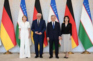 Germaniya Federal Prezidentini rasmiy kutib olish marosimi bo‘lib o‘tdi