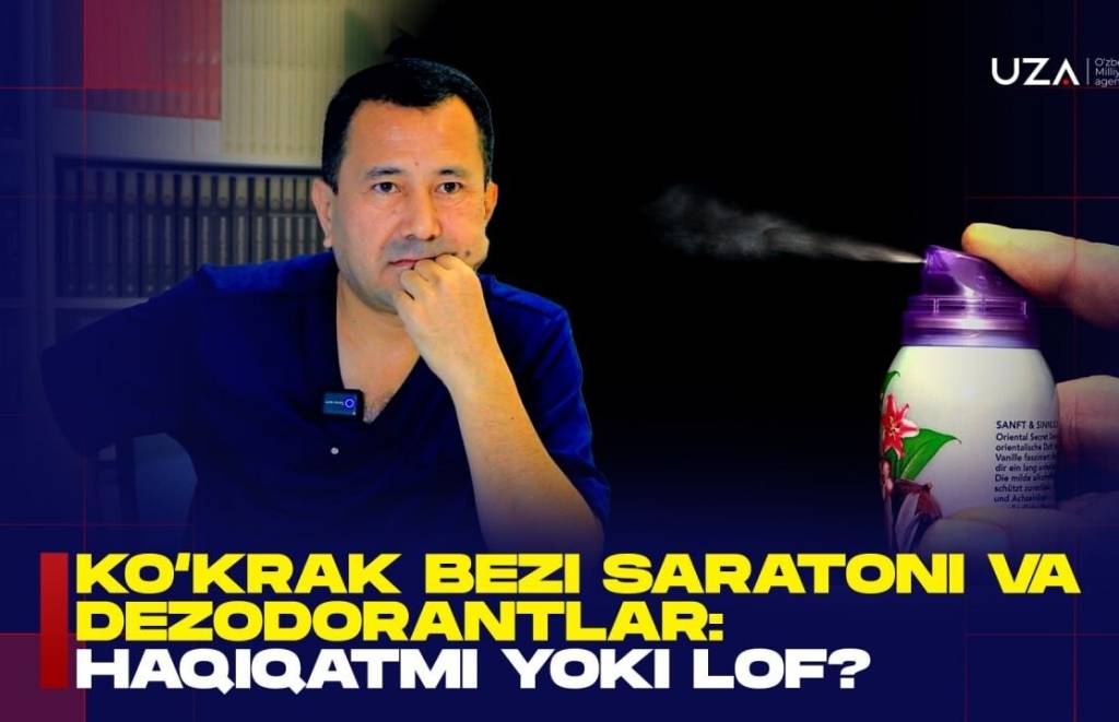 Ko‘krak bezi saratoni va dezodorantlar: haqiqatmi yoki lof?