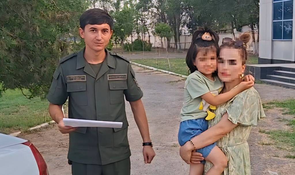 Қизалоқ онаси бағрига қайтарилди