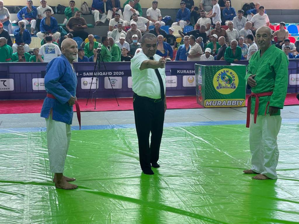 Osiyo va Yevropa qit’asining kurash hakamlari O‘zbekistonda imtihondan o‘tkazilmoqda