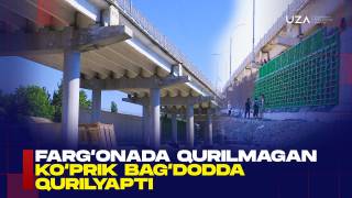 Bag‘dodda ko‘prik qayta qurilyapti