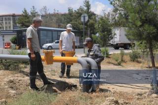 Jizzaxning 57 ta mahallasida gaz tarmoqlari yangilanmoqda