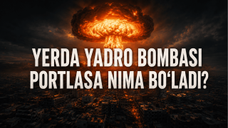 Yerda yadro bombasi portlasa nima bo‘ladi? +(video)
