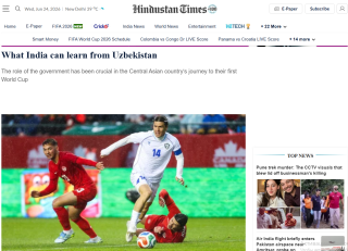“Hindustan Times”: Ҳиндистон Ўзбекистоннинг спорт сиёсатидан нимани ўрганиши лозим?