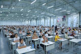 Prezident maktabiga kirish uchun 1-bosqich test sinovlari bo‘lib o‘tdi