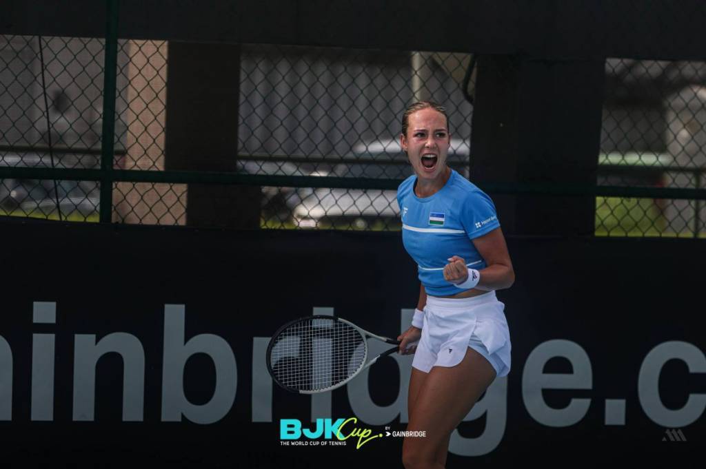 Сборная Узбекистана по теннису – в четверке лучших на турнире Billie Jean King Cup