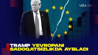Tramp Yevropani sadoqatsizlikda aybladi (+video)