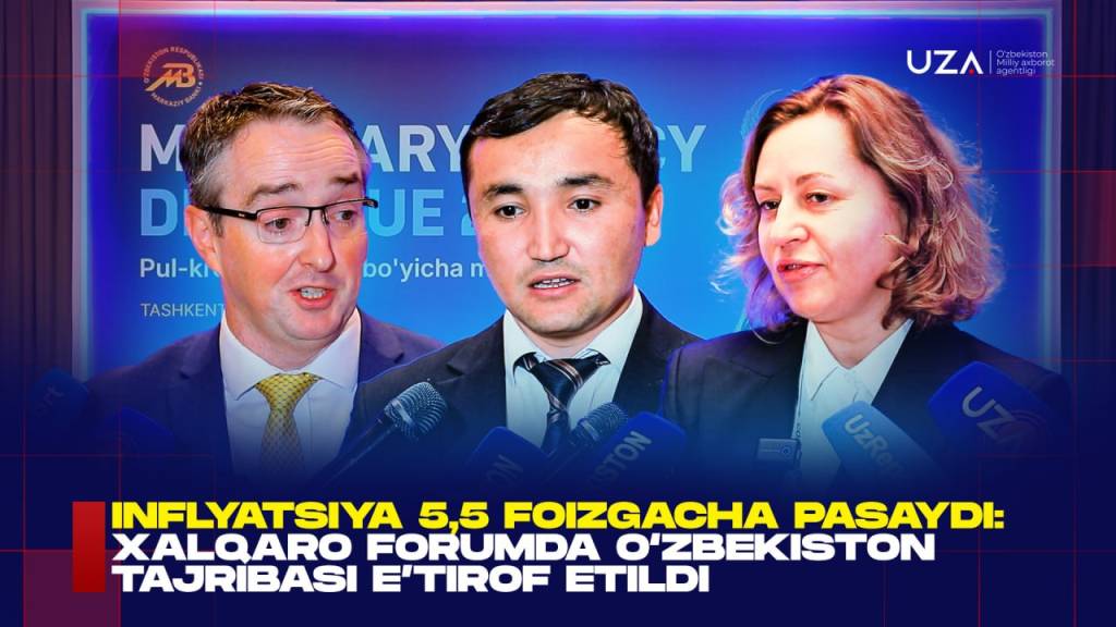 Markaziy bank: inflyatsiya jilovlandi, dollarlashuv darajasi kamaydi (+video)