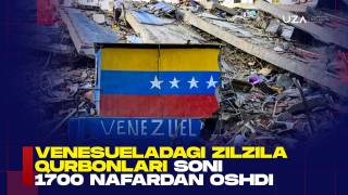Venesueladagi zilzila qurbonlari soni 1700 nafardan oshdi (+video)