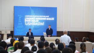 Жўқорғи Кенгес раиси ёшлар билан учрашди