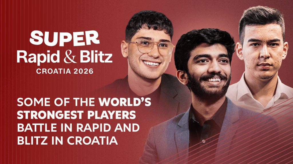 “SuperUnited Rapid & Blitz Croatia 2026”: Nodirbek Abdusattorov rapid yo‘nalishida 4-o‘rinni egalladi