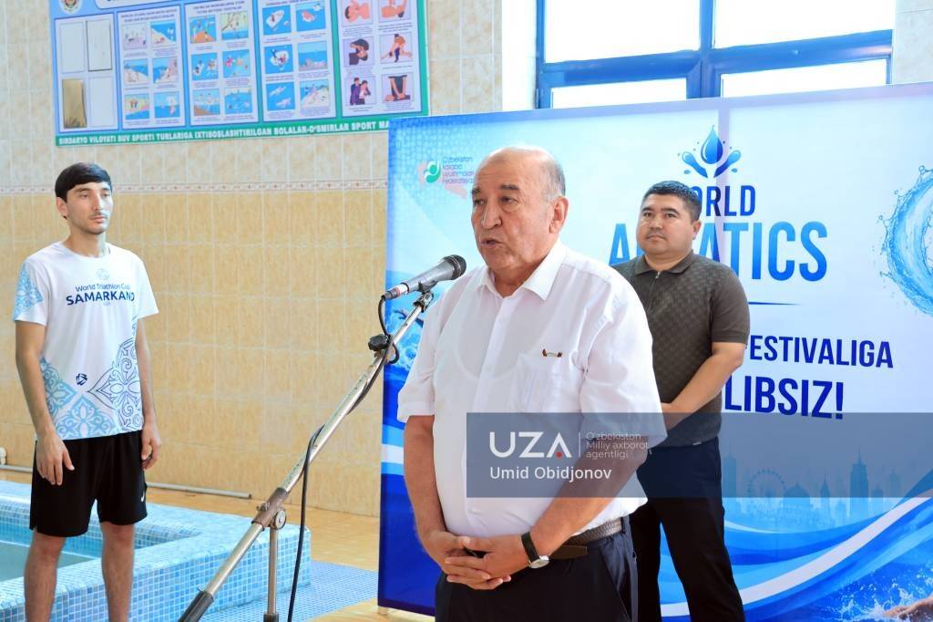 Сирдарёда “World Aquatics Day” сув спорти фестивали ўтказилди