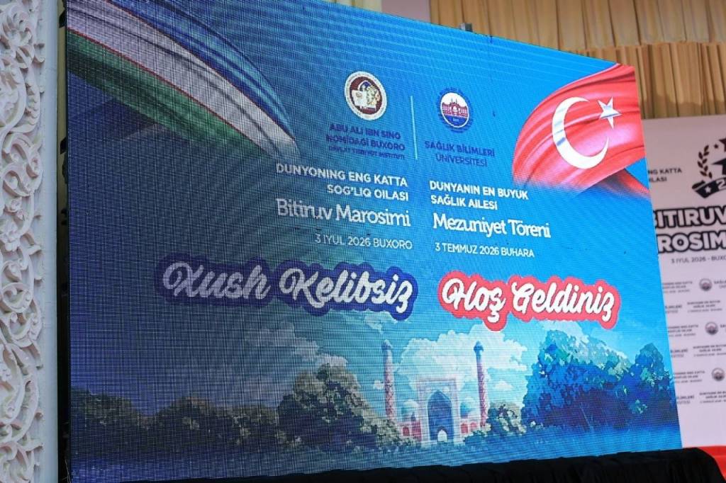 Xalqaro tibbiy ta’limning yana bir tarixiy sahifasi