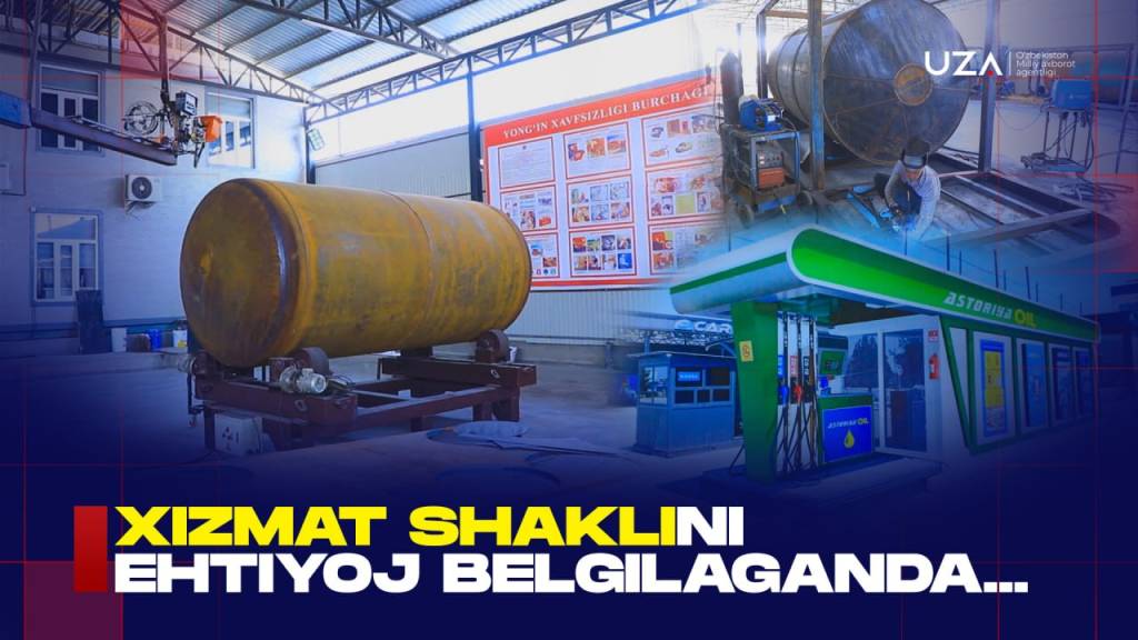 Ixcham va ko‘chma yonilg‘i quyish shoxobchalari ishlab chiqarilmoqda (+video)