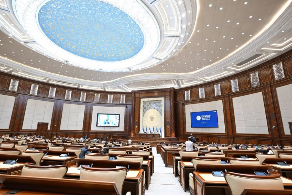 Сенатнинг ўн еттинчи ялпи мажлиси ўз ишини бошлади