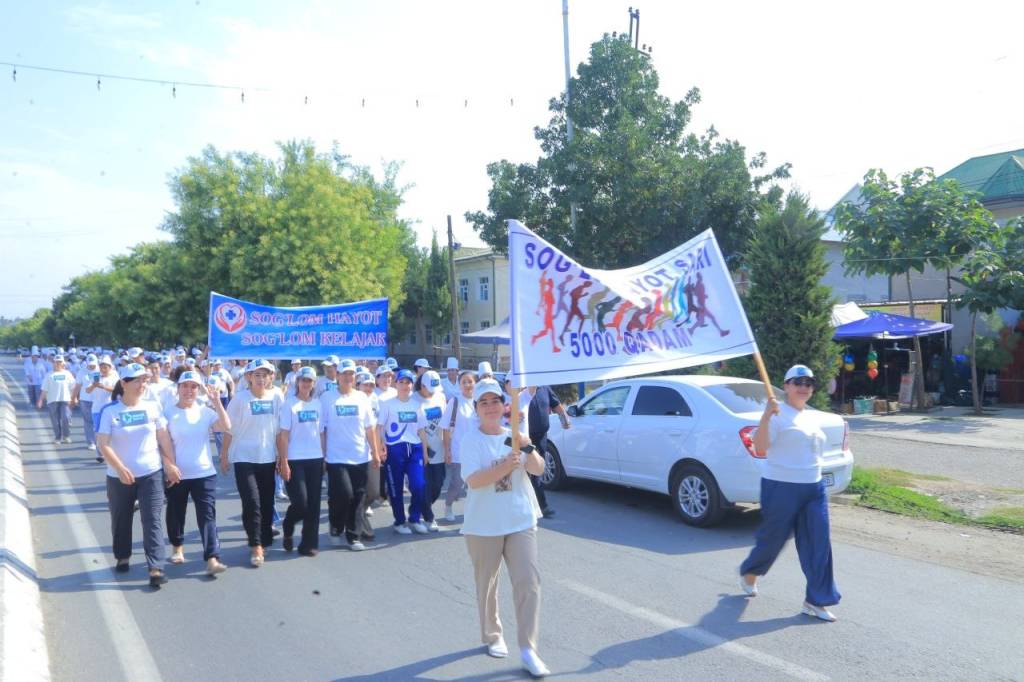 Norinda salomatlik marafoni o‘tkazildi