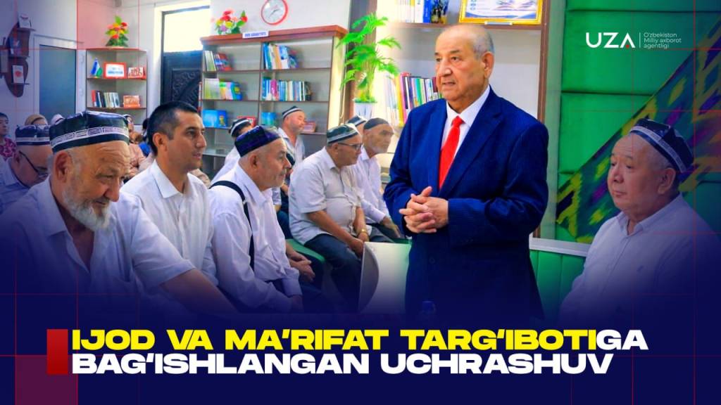 Фармон Тошев билан ижодий мулоқот (+видео)