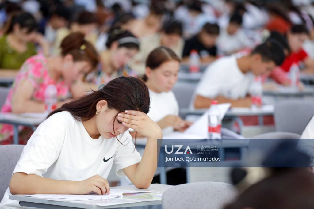 Surxondaryolik abituriyentlar uchun ham test sinovlari boshlandi