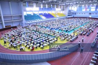 Andijonda qabul test sinovlarining birinchi kuni: 379 nafar abituriyent imtihonda ishtirok etmadi