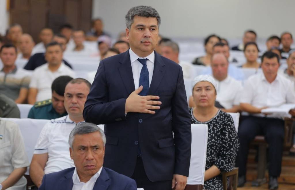 Бекобод шаҳрига ҳоким тайинланди