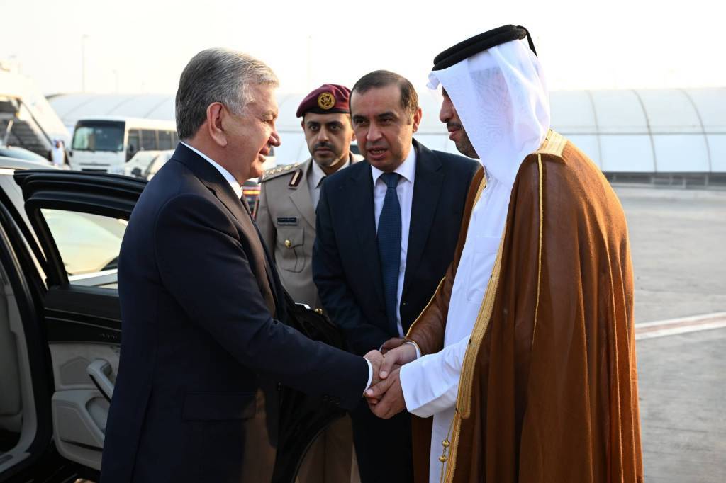 Präsident beendet seinen Besuch in Katar