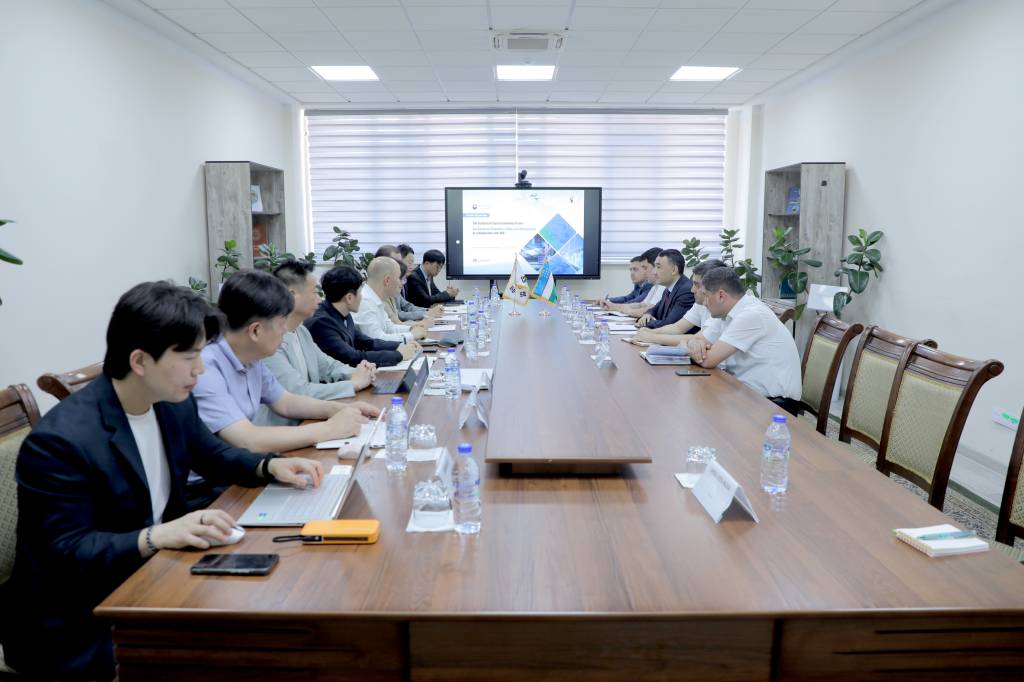 The Republic of Korea delegation visits the National Statistics Committee
