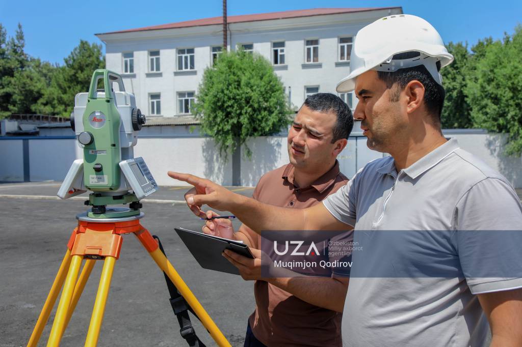 Topografik izlanishlar qurilish ishlariga asos bo‘lmoqda