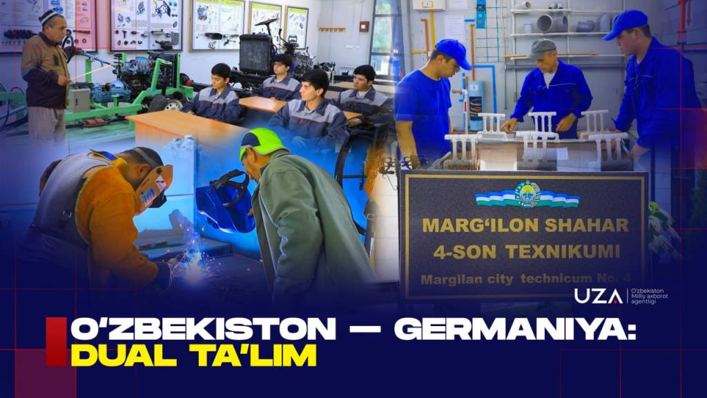 O‘zbekiston – Germaniya: dual ta’lim (+video)