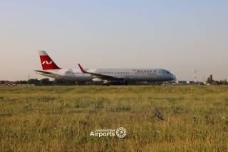 Тошкент халқаро аэропорти Қозондан Nordwind Airlines’нинг илк рейсини қабул қилди
