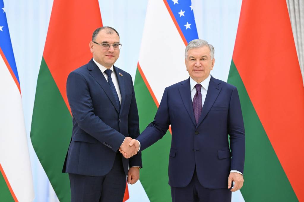 Ўзбекистон Президенти Беларусь делегациясини қабул қилди