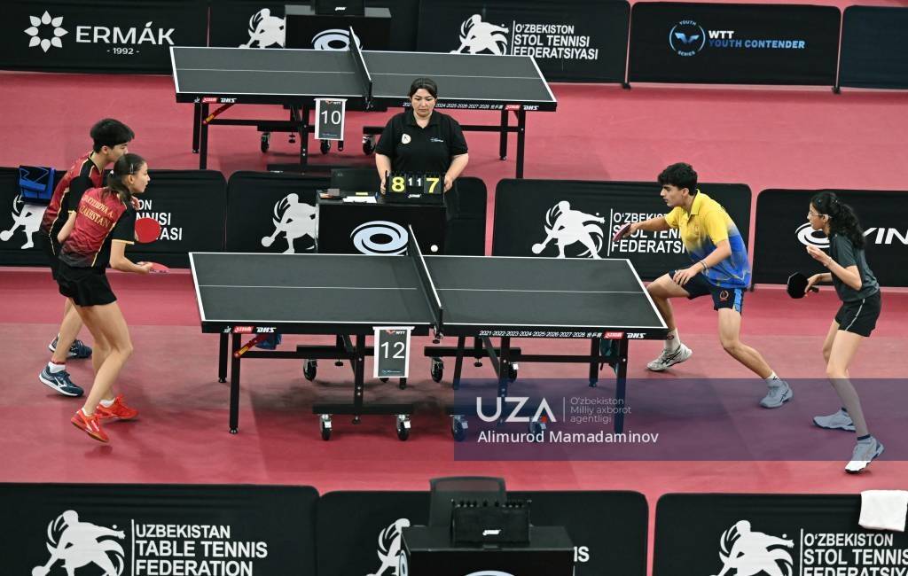“WTT Youth Contender Tashkent” халқаро турниридан фоторепортаж