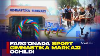 Фарғонада спорт гимнастика маркази очилди
