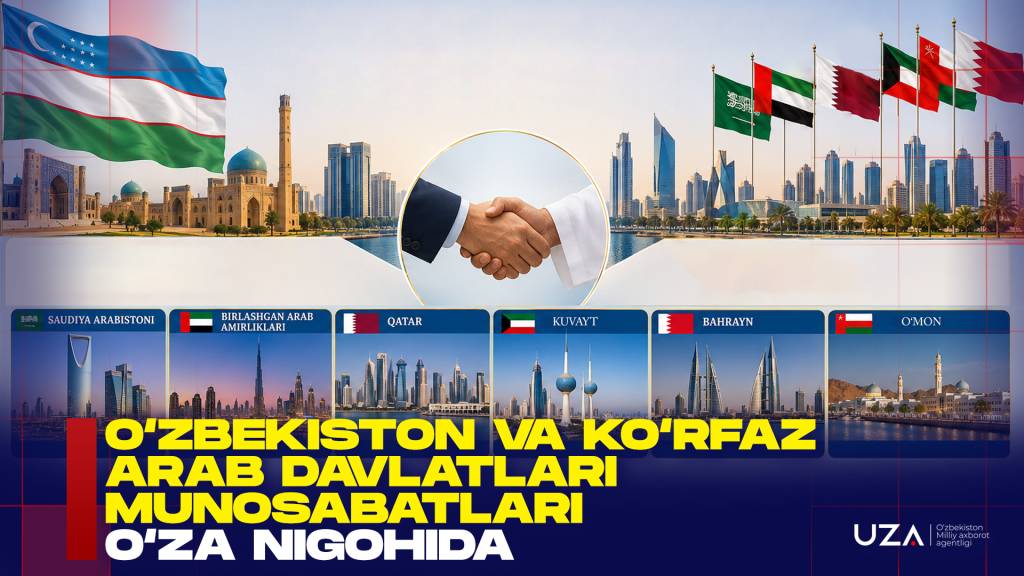 O‘zbekiston va Ko‘rfaz arab davlatlari munosabatlari – O‘zA nigohida