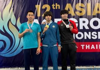 Usbekischer Schwimmer gewinnt zwei Goldmedaillen bei den Asiatischen Schwimmmeisterschaften