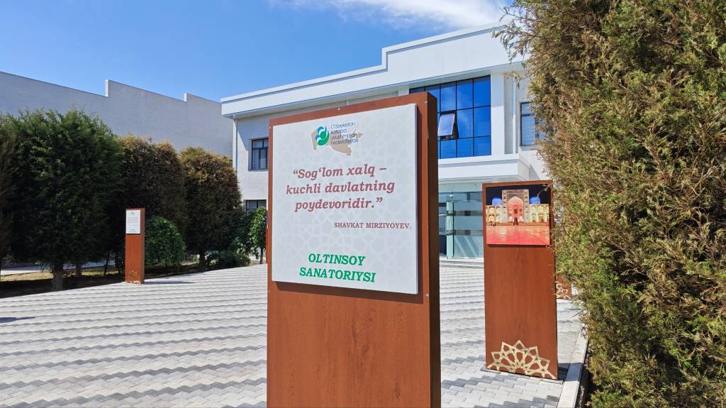 “Oltinsoy” sanatoriysi zamonaviy talablar asosida yangilandi