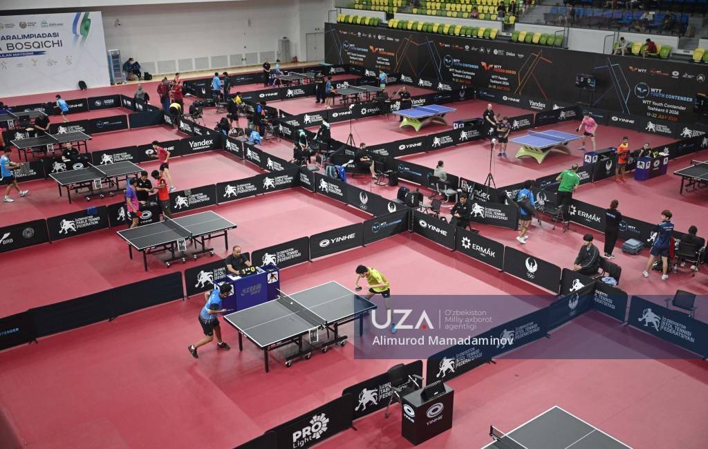 Toshkent xalqaro stol tennisi turnirlariga mezbonlik qilmoqda