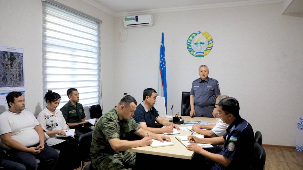 Mahallalarda xavfsiz muhit yaratish ishlari tanqidiy tahlil qilindi