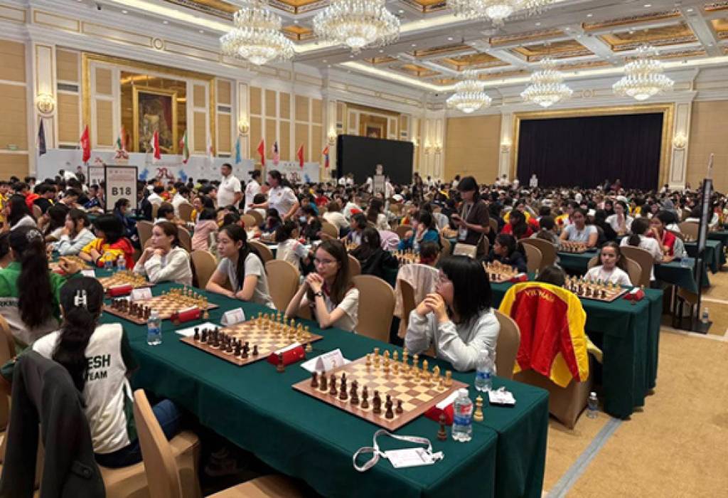 Ёш шахматчимиз Осиё чемпионатида совриндор бўлди