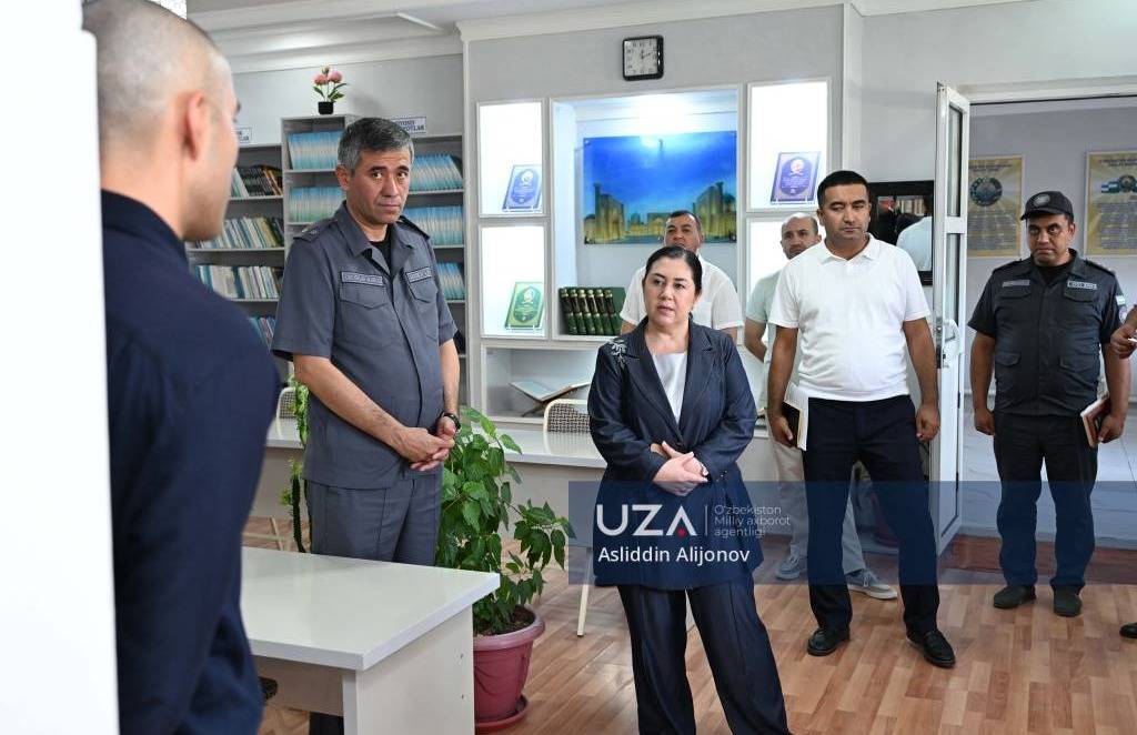 Ombudsman vakillari mahkumlar bilan uchrashdi