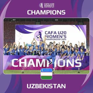 Футбол: Ўзбекистон U20 аёллар терма жамоаси “CAFA U20 Women’s Championship 2026”да зафар қучди