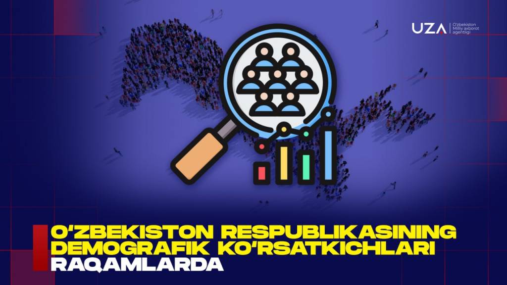 Ўзбекистон Республикасининг демографик кўрсаткичлари рақамларда (+видео)